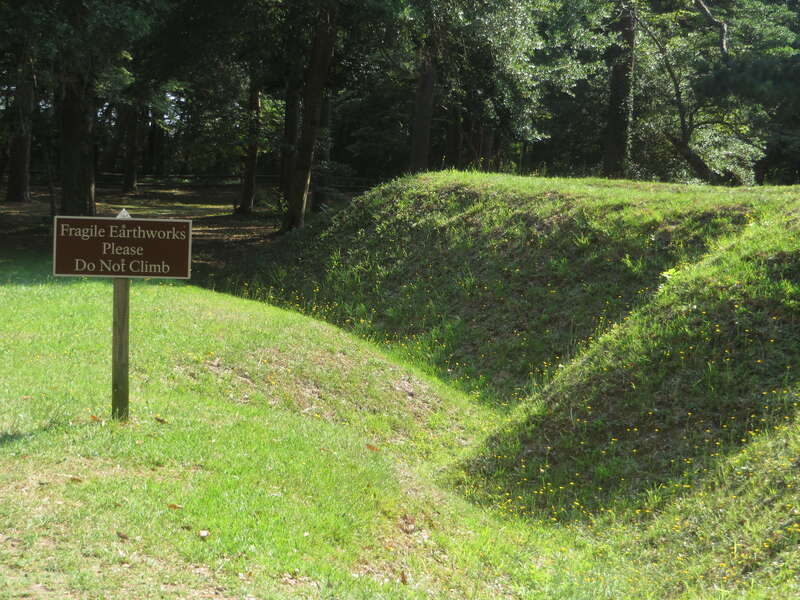 Fort Raleigh National Historic Site preserves the location of Roanoke Colony, the first English settlement in the present-day United States. The site was preserved for its national significance in relation to the founding of the first English
