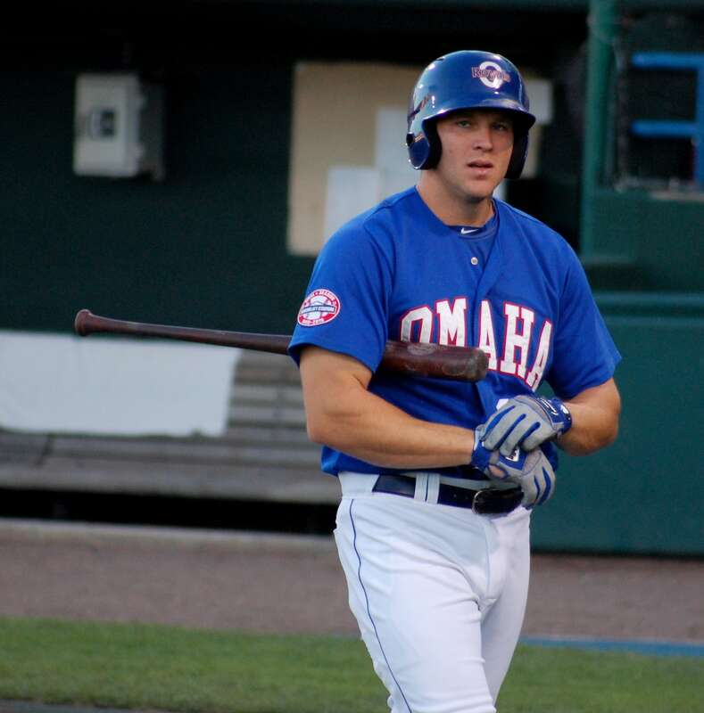 making unhappy faces after a strikeout.