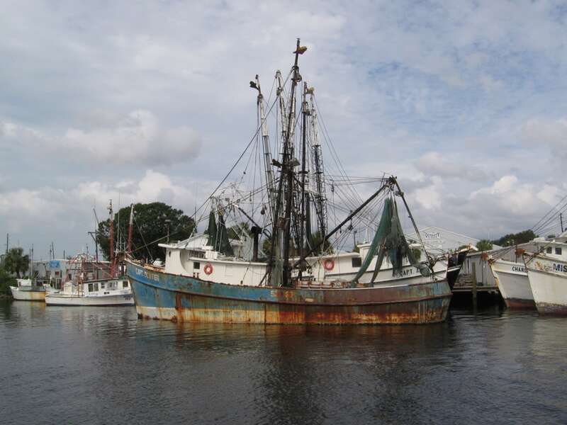 Shrimp Boat with Character