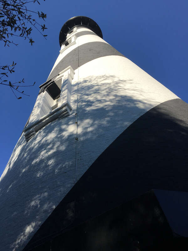 St. Augustine Lighthouse - The Striped Tower - March 2016