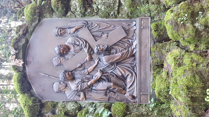 Station 3 Jesus Falls the First Time