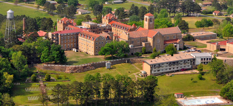 Aerial View of Subiaco Abbey