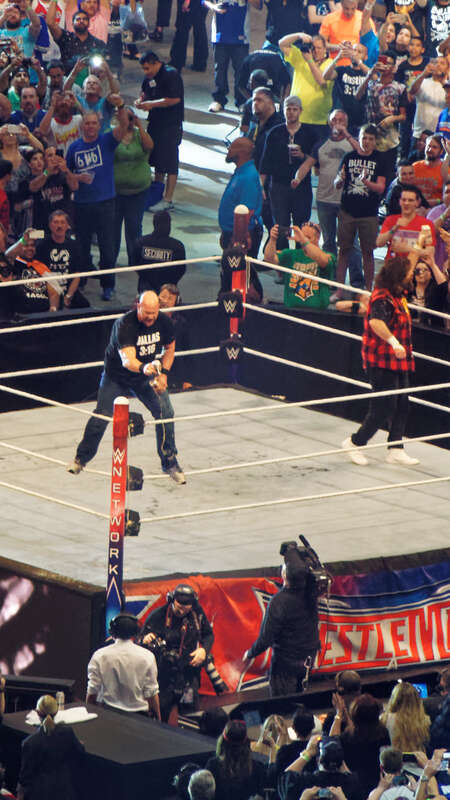 WrestleMania 32 was the thirty-second annual WrestleMania professional wrestling pay-per-view (PPV) event produced by WWE. It took place on April 3, 2016, at AT&amp;amp;T Stadium in Arlington, Texas. Twelve matches were contested on the card (with three