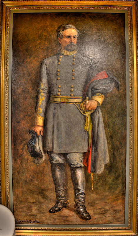 Portrait of John C. Pemberton at Vicksburg National Military Park