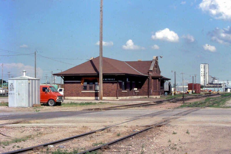 19950722 37 Burlington Northern Railroad, Fremont, NE