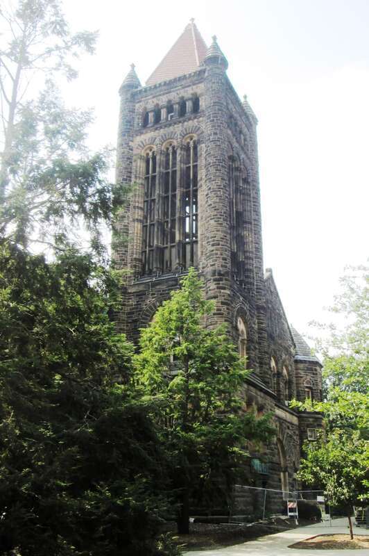Altgeld Hall of the University of Illinois at Urbana-Champaign, located at 1409 West Green Street in Urbana, Illinois, was built in 1896-97 and was designed by Nathan Ricker and James McLaren White of the University's architecture department, after