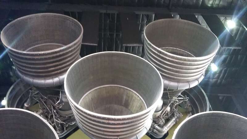 Saturn V first stage engines