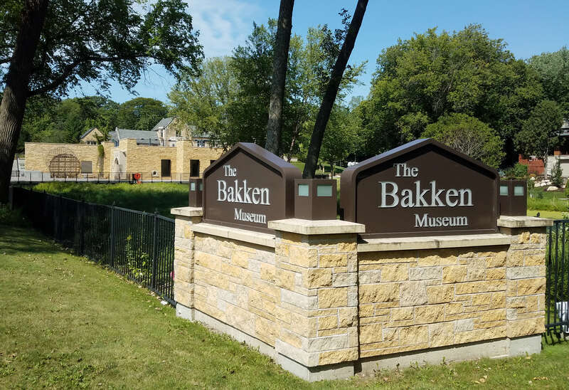 The Bakken Museum, 3537 Zenith Ave S, Minneapolis, Minnesota, USA.  Viewed from the southeast.
