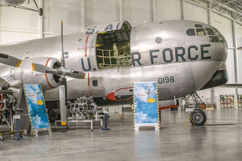 c/n 16980. US military serial 53-0198. Built as KC-97G-29-BO. On display at Strategic Air Command &amp; Aerospace Museum, Ashland, Nebraska, USA. 7th April 2018