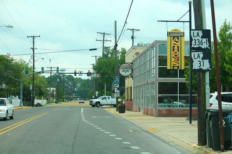 Breaux Bridge, Louisiana.  
LA31nRoad-LA336v1Signs