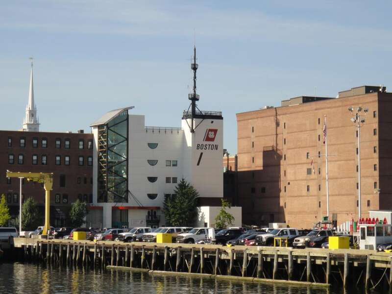 Coast Guard Station in Boston Harbor