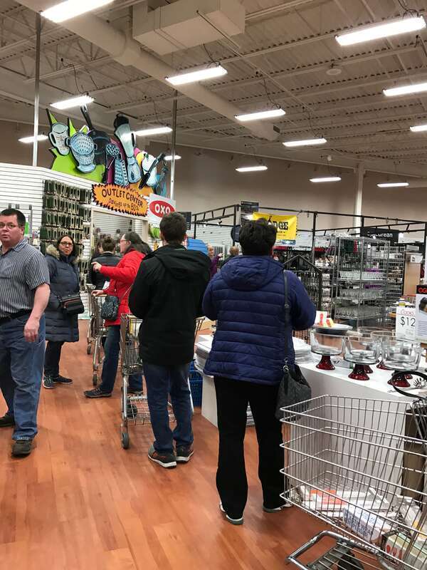 Going out of business sales at Cooks Corner in Ashwaubenon, WI.