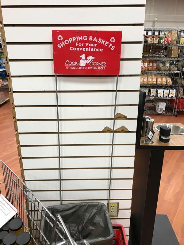 Going out of business sales at Cooks Corner in Ashwaubenon, WI.