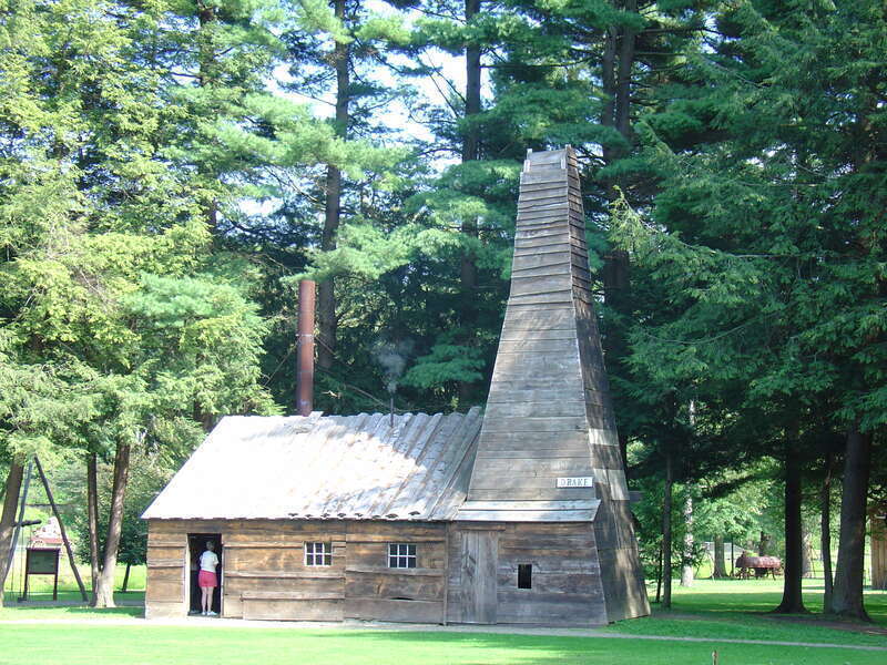 At the Drake Well Museum in August 2006 in Titusville, Pennsylvania.



This is an image of a place or building that is listed on the National Register of Historic Places in the United States of America. Its reference number is 66000695.