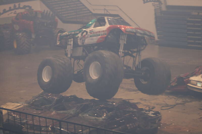 Monster Trucks at the Jamestown Civic Center on 1/15/2011.