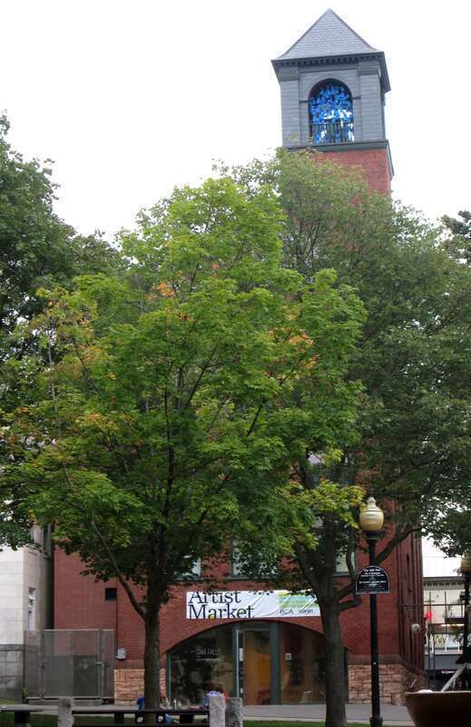 Ethan Allen Engine Company No. 4 Fire Station was built in 1887 and was designed by A. B. Fisher. (Source: [1])