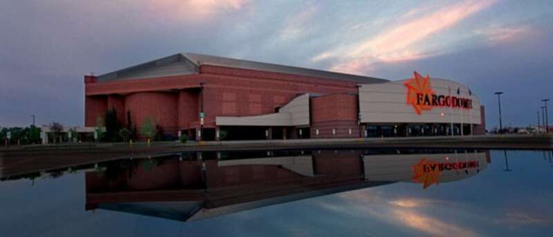 The Fargodome in Fargo, North Dakota.