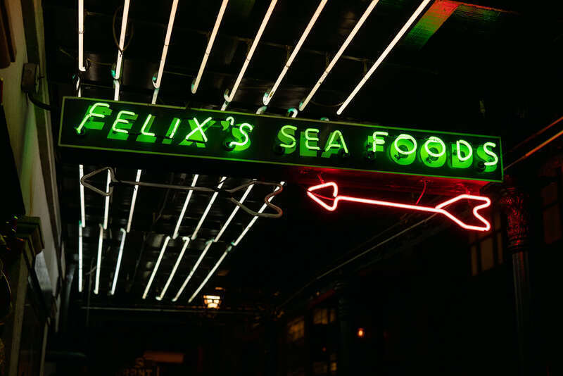 Felix's Sea Foods in New Orleans on December 11, 2019.