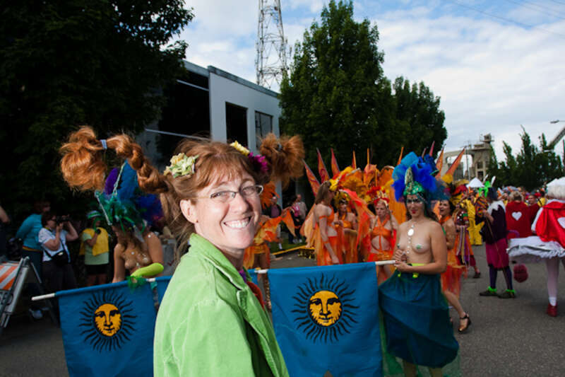 Fremont Solstice Parade, 2009.    #9026
