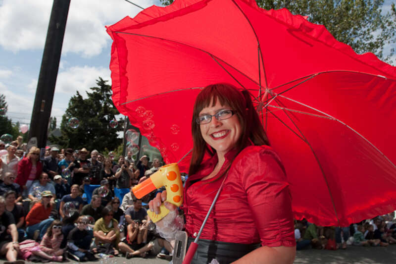 Fremont Solstice Parade, 2009.    #9186