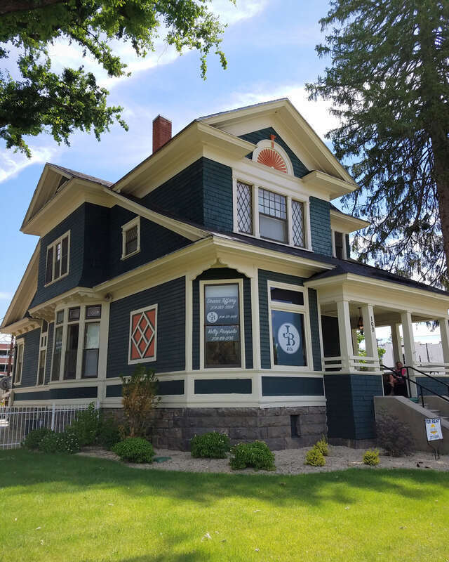 The George Leighton House (1892) is part of the West Warm Springs Historic District in Boise, Idaho.