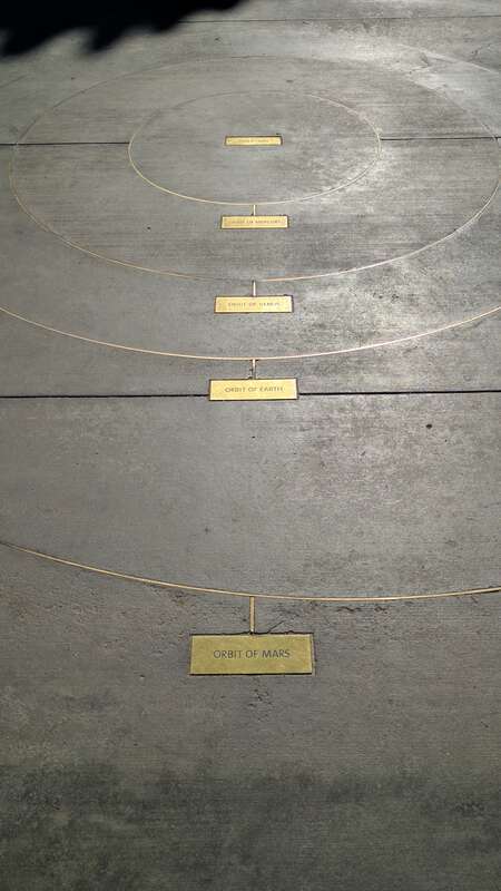Solar system lawn model