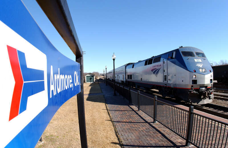 The Heartland Flyer at Ardmore in 2003