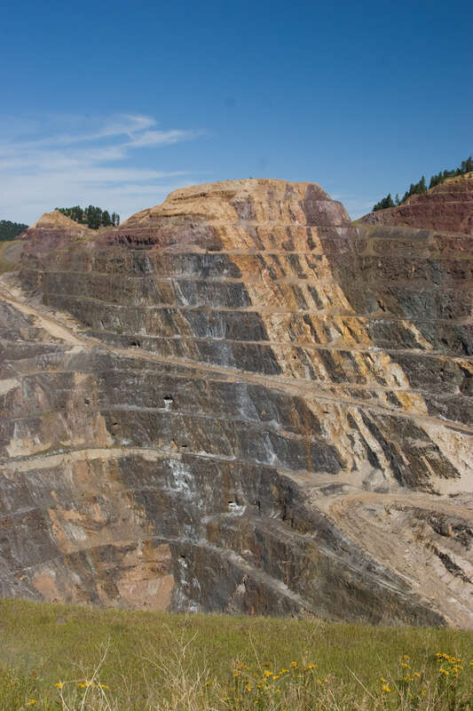 Homestake's Open Cut Mine