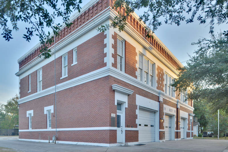 The Houston Heights Fire Station, on Yale and 12th Streets, Houston (Texas, USA) is listed in the National Register of Historic Places, United States Department of the Interior.
