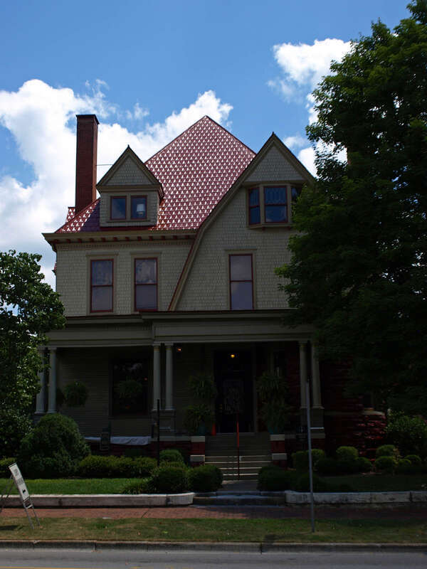 The Hundley House in Huntsville, Alabama, listed on the National Register of Historic Places.