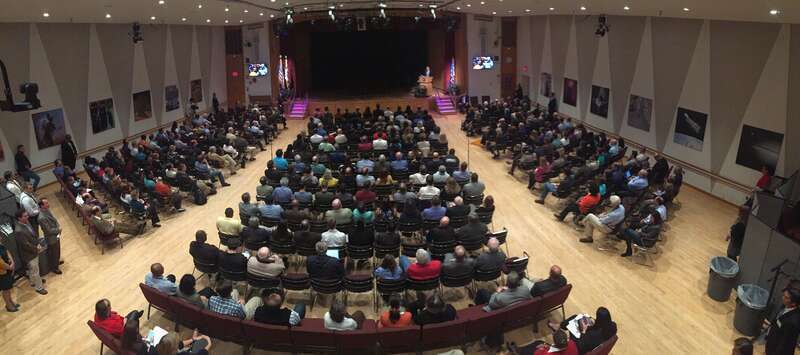 Goddard employees were invited to a town hall with NASA Administrator Charlie Bolden, Associate Administrator for the NASA Science Mission Directorate Thomas Zurbuchen and Goddard Center Director Chris Scolese, Nov. 2, at 11:30 a.m. in the Hinners