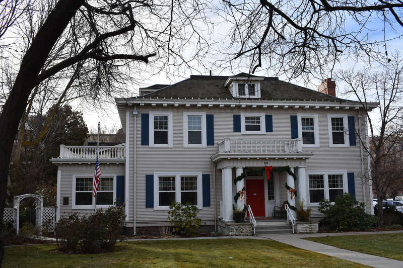 The Leander L. Ormsby House in the West Warm Springs Historic District in Boise, Idaho.