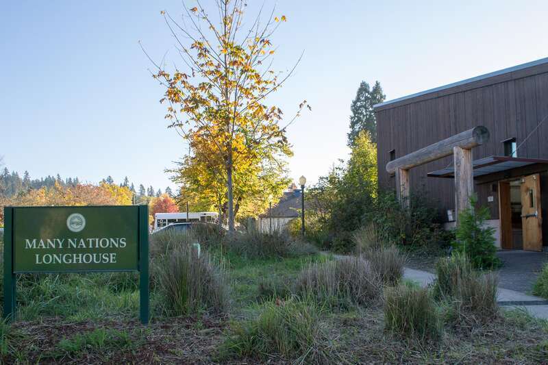The Many Nations Longhouse at the University of Oregon