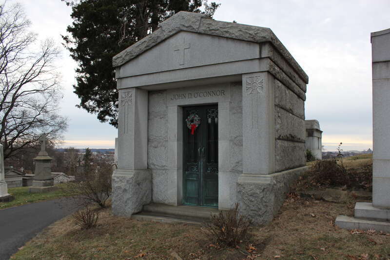 Grave of John D. O'Connor and John Joseph O'Connor in Mount Olivet Cemetery, Washington, D.C.