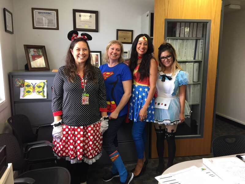 NAVFAC Pacific Asset Management employees pose together for a photo dressed in their festive Halloween costumes Oct. 31. 

(Photo provided by Asset Management)