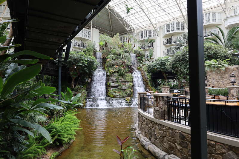 Cascades Atrium of the Gaylord Opryland Resort &amp;amp; Convention Center in Nashville, Tennessee in 2022