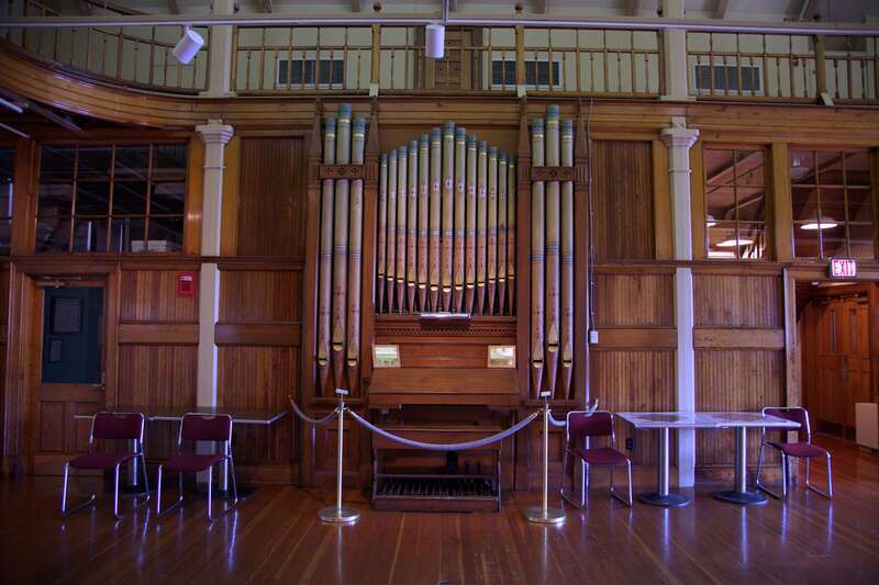in the Johnstown Flood Museum in Johnstown, Pennsylvania.