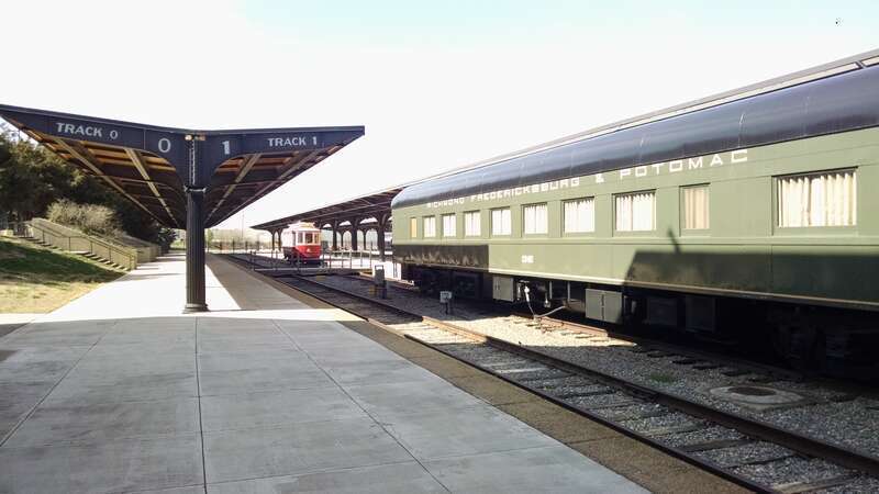 Platforms of the former Broad Street Station, currently the Science Museum of Virginia.