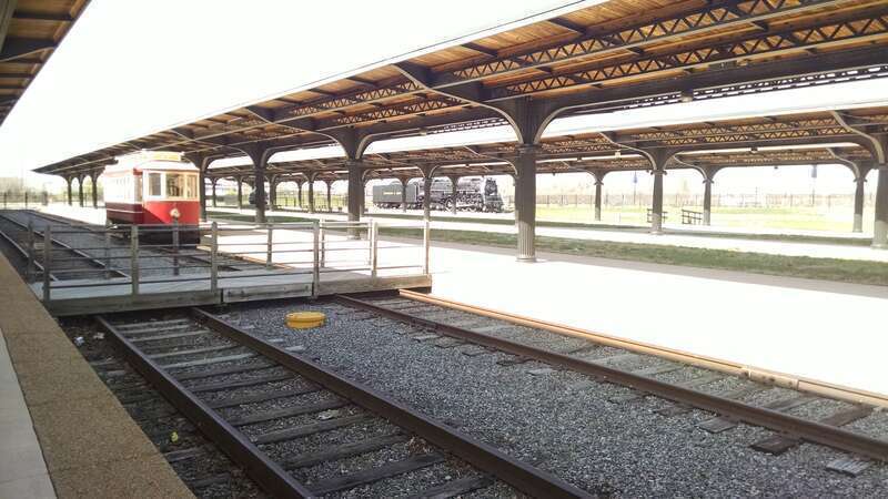 Platforms of the former Broad Street Station, currently the Science Museum of Virginia.