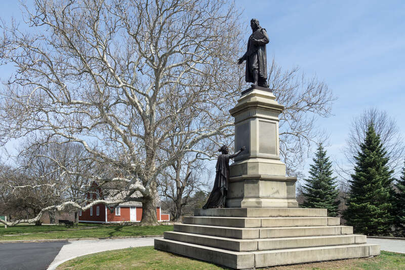 Roger Williams statue, Roger Williams Park, Providence, Rhode Island
