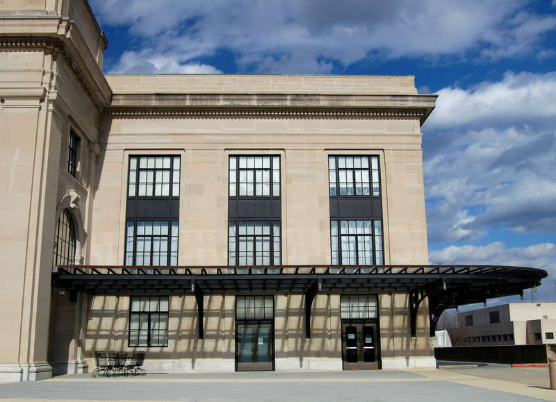 Canopy detail of Broad Street Station, Richmond, Virginia (now the Science Museum of Virginia)