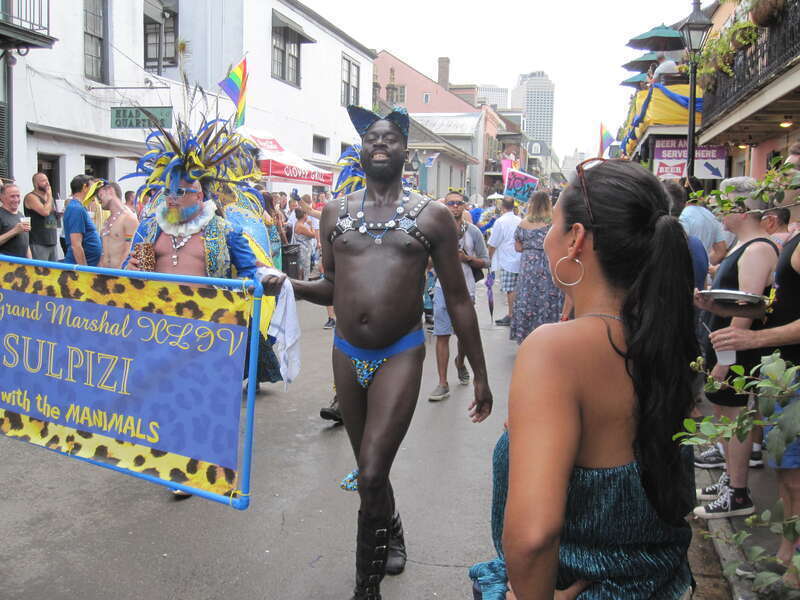 Southern Decadence 2018 in the French Quarter, New Orleans, Louisiana.