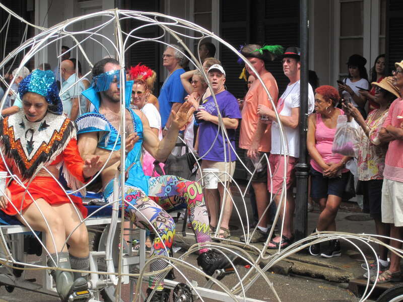 Southern Decadence 2018 in the French Quarter, New Orleans, Louisiana.