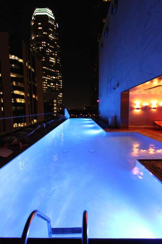 Address : 550 S. Flower Street 
Down Town Los Angeles, CA 90071 

Metro Red Line / Purple Line : 7th Street Metro Station