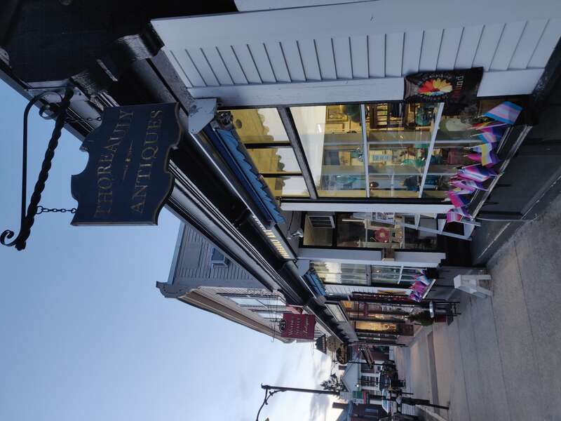 Storefronts in Concord, Massachusetts, U.S.