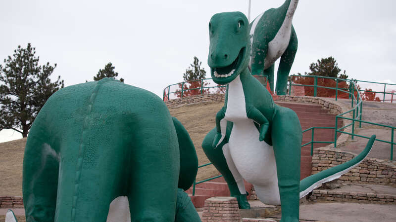 T-Rex at Dinosaur Park