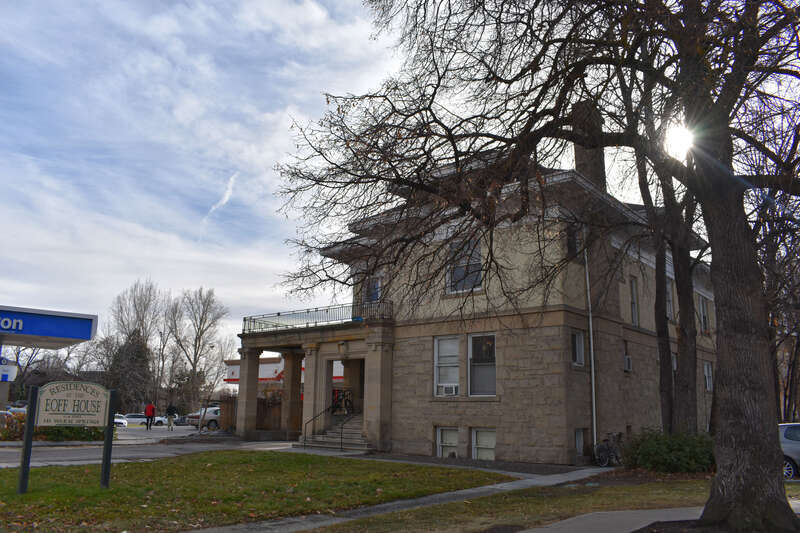 The Victoria Louise Eoff House in the West Warm Springs Historic District in Boise, Idaho.