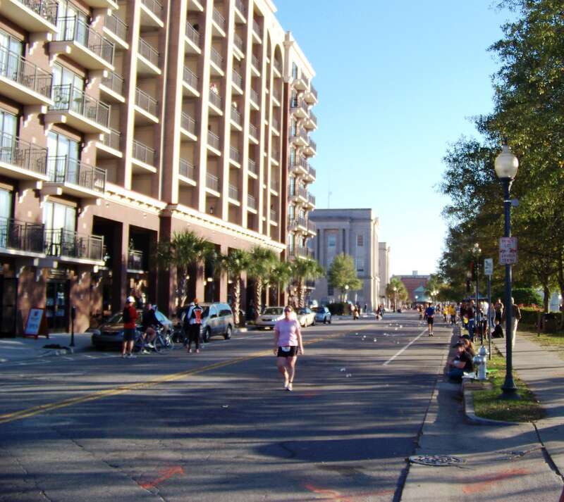 Water Street during the 2009 Beach2Battleship Ironman