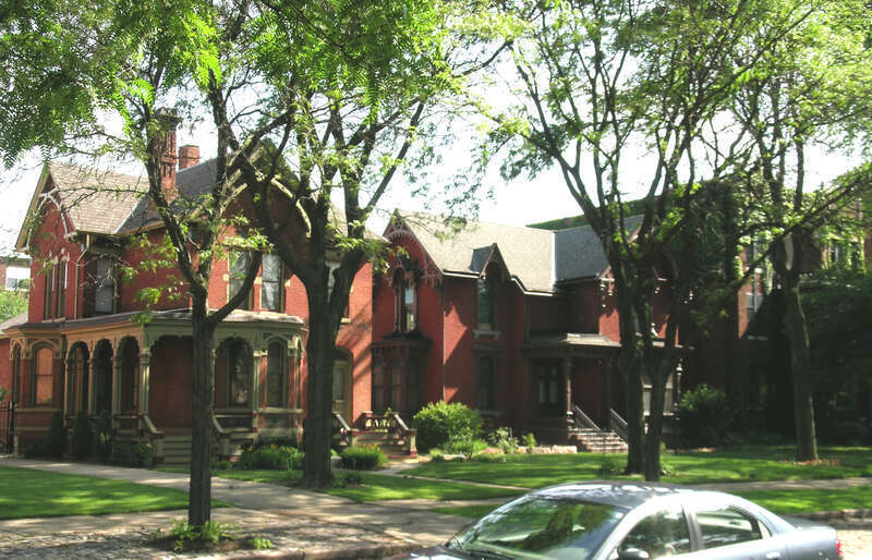 The West Canfield Historic District contributing properties, along West Canfield Avenue in Detroit, Michigan. 
Listed on the US National Register of Historic Places (NRHP reference numbers 71000433, 97001092)