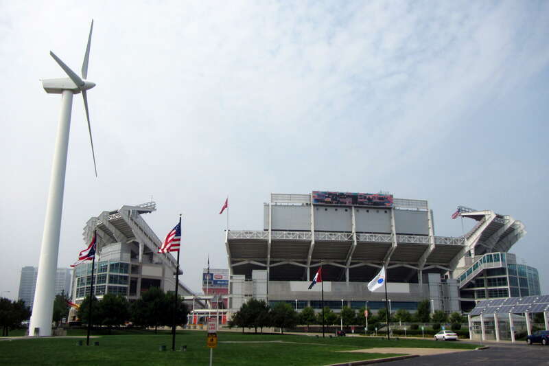 Wind Turbine in Great Lakes Science Center